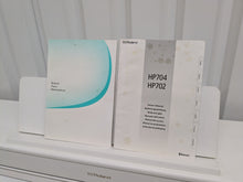 Load image into Gallery viewer, Roland HP702 Concert Class Digital Piano and stool in satin white stock #25335
