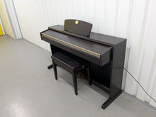 Load image into Gallery viewer, Yamaha Clavinova CLP-220 digital piano and stool in rosewood stock #25340
