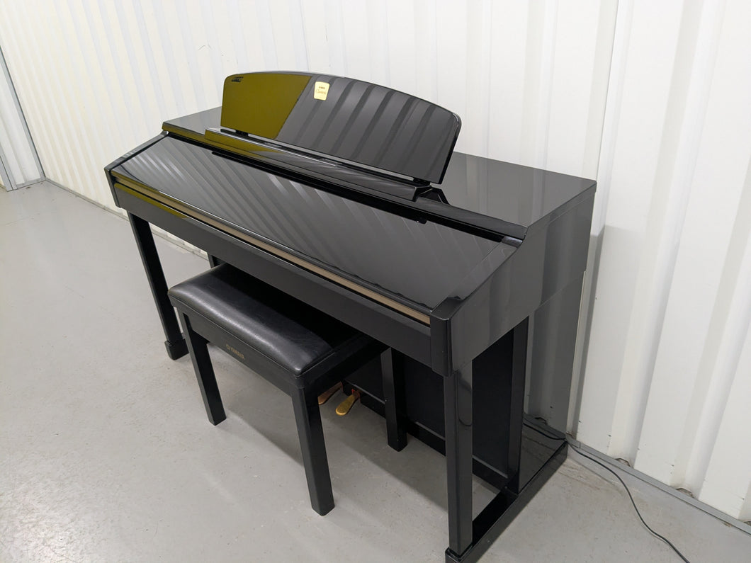 Yamaha Clavinova CLP-170PE Digital Piano glossy black polished ebony stock #25336