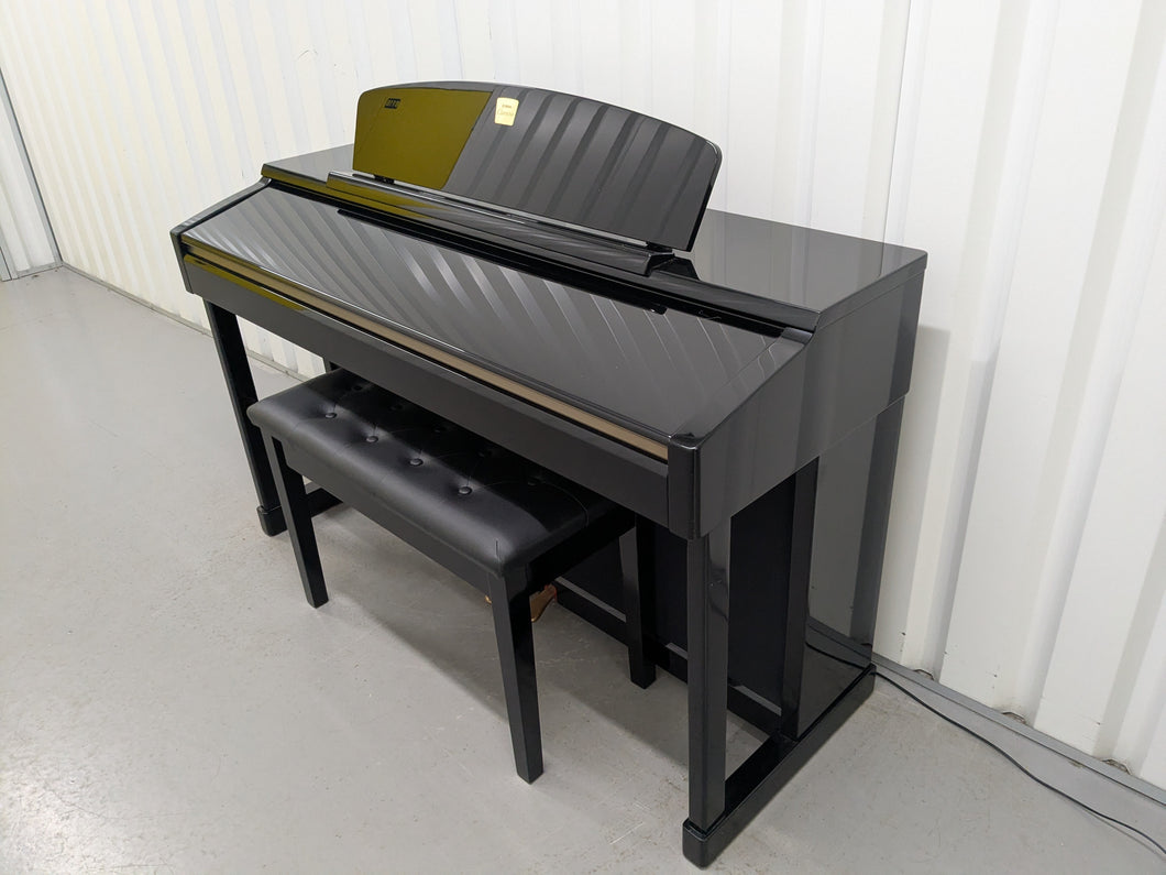 Yamaha Clavinova CLP-170PE Digital Piano glossy black polished ebony stock #25339
