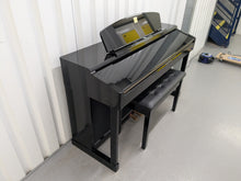 Load image into Gallery viewer, Yamaha Clavinova CLP-170PE Digital Piano glossy black polished ebony stock #25339
