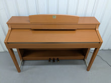Load image into Gallery viewer, YAMAHA CLAVINOVA CLP-370c DIGITAL PIANO + STOOL in cherry wood stock nr 25342
