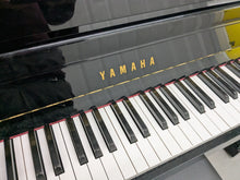 Load image into Gallery viewer, Yamaha Gran Touch GT20 upright piano polished ebony glossy black stock #25344
