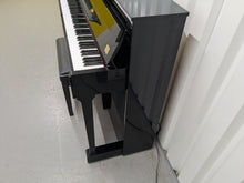 Load image into Gallery viewer, Yamaha Gran Touch GT20 upright piano polished ebony glossy black stock #25344
