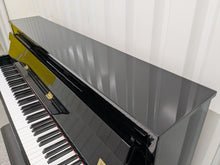 Load image into Gallery viewer, Yamaha Gran Touch GT20 upright piano polished ebony glossy black stock #25344
