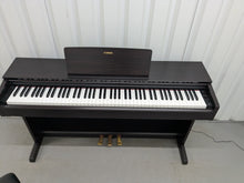 Load image into Gallery viewer, Yamaha Arius YDP-143 Digital Piano and stool in dark rosewood stock #25345
