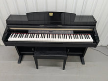 Load image into Gallery viewer, Yamaha Clavinova CLP-240PE Digital Piano polished GLOSSY BLACK stock # 25354
