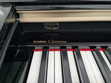 Load image into Gallery viewer, Yamaha Clavinova CLP-240PE Digital Piano polished GLOSSY BLACK stock # 25354
