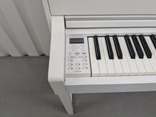 Load image into Gallery viewer, Yamaha Clavinova CLP-535 digital piano in satin white stock # 25367
