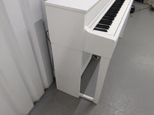 Load image into Gallery viewer, Yamaha Clavinova CLP-535 digital piano in satin white stock # 25367
