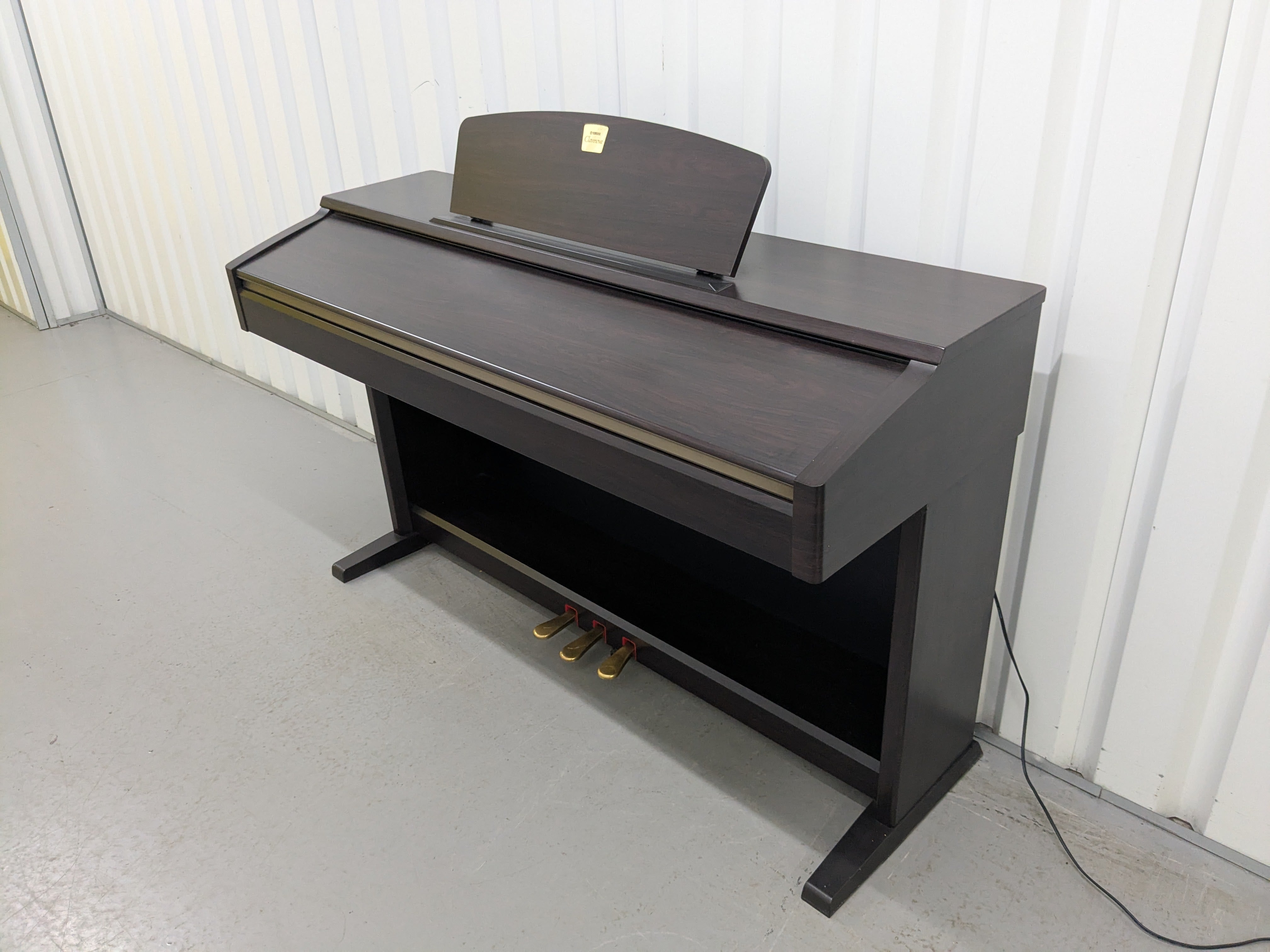 25348in Yamaha Clavinova CLP-120 Digital Piano in dark rosewood stock #25348 ...