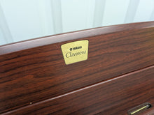 Load image into Gallery viewer, YAMAHA CLAVINOVA CLP-270 DIGITAL PIANO IN MAHOGANY FINISH stock #25356
