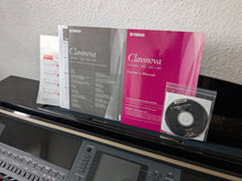 Load image into Gallery viewer, YAMAHA CLAVINOVA CVP-503 DIGITAL PIANO AND STOOL IN GLOSSY BLACK stock 25374
