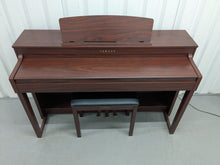 Load image into Gallery viewer, Yamaha Clavinova CLP-440 Digital Piano in mahogany stock no 25366
