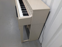 Load image into Gallery viewer, Yamaha Clavinova CLP-535 in white ash with matching stool stock nr 25431
