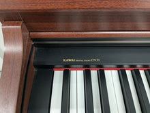 Load image into Gallery viewer, Kawai CN31 Digital Piano and stool in mahogany stock number 25362
