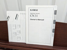 Load image into Gallery viewer, Kawai CN31 Digital Piano and stool in mahogany stock number 25362
