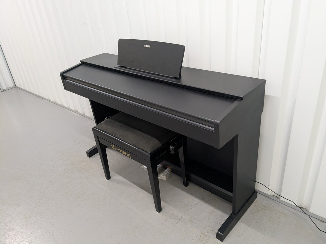 Yamaha Arius YDP-143 Digital Piano and stool in satin black finish stock #25359