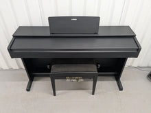 Load image into Gallery viewer, Yamaha Arius YDP-143 Digital Piano and stool in satin black finish stock #25359
