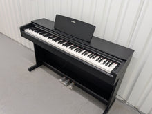 Load image into Gallery viewer, Yamaha Arius YDP-143 Digital Piano and stool in satin black finish stock #25359
