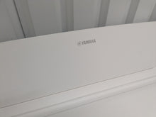 Load image into Gallery viewer, Yamaha Arius YDP-144 digital piano and stool in satin white stock nr 25376
