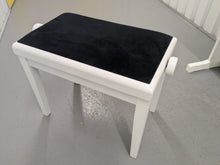 Load image into Gallery viewer, Yamaha Arius YDP-144 digital piano and stool in satin white stock nr 25376

