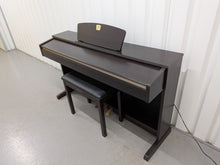 Load image into Gallery viewer, Yamaha Clavinova CLP-320 Digital Piano and stool in dark rosewood stock #25369
