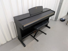 Load image into Gallery viewer, Yamaha Arius YDP-161 Digital Piano and stool in satin black clavinova keyboard stock #25378
