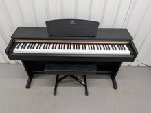 Load image into Gallery viewer, Yamaha Arius YDP-161 Digital Piano and stool in satin black clavinova keyboard stock #25378
