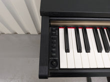 Load image into Gallery viewer, Yamaha Arius YDP-161 Digital Piano and stool in satin black clavinova keyboard stock #25378
