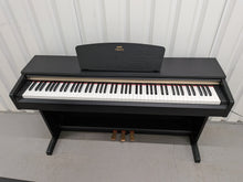 Load image into Gallery viewer, Yamaha Arius YDP-161 Digital Piano and stool in satin black clavinova keyboard stock #25378
