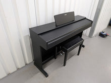Load image into Gallery viewer, Yamaha Arius YDP-143 Digital Piano and stool in satin black finish stock #25379
