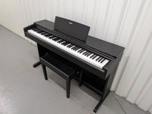 Load image into Gallery viewer, Yamaha Arius YDP-143 Digital Piano and stool in satin black finish stock #25379
