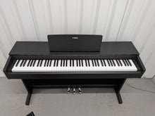 Load image into Gallery viewer, Yamaha Arius YDP-143 Digital Piano and stool in satin black finish stock #25379
