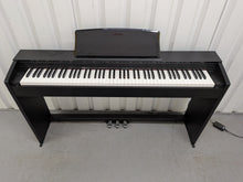 Load image into Gallery viewer, Casio Privia PX-770 Slim Digital Piano and stool satin black stock number 25380
