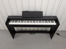 Load image into Gallery viewer, Casio Privia PX-770 Slim Digital Piano and stool satin black stock number 25380
