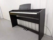 Load image into Gallery viewer, Casio Privia PX-770 Slim Digital Piano and stool satin black stock number 25380
