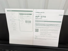 Load image into Gallery viewer, Casio Celviano AP-270 digital piano in satin black finish stock #25382
