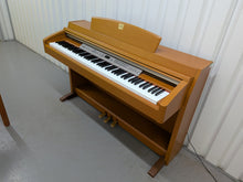 Load image into Gallery viewer, Yamaha Clavinova CLP-240 digital piano and stool in cherry wood colour stock number 25383
