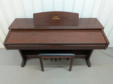 Load image into Gallery viewer, Yamaha Clavinova CVP-103 Digital Piano and stool in mahogany stock nr 25386
