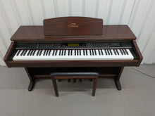 Load image into Gallery viewer, Yamaha Clavinova CVP-103 Digital Piano and stool in mahogany stock nr 25386

