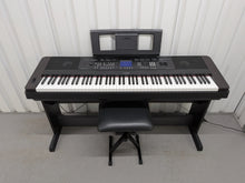 Load image into Gallery viewer, Yamaha DGX-650 in black 88 Weighted Keys Portable Grand 3 pedals stock #25388
