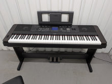 Load image into Gallery viewer, Yamaha DGX-650 in black 88 Weighted Keys Portable Grand 3 pedals stock #25388
