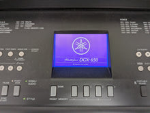 Load image into Gallery viewer, Yamaha DGX-650 in black 88 Weighted Keys Portable Grand 3 pedals stock #25388
