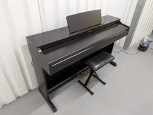 Load image into Gallery viewer, Yamaha Arius YDP-163 Digital Piano and stool in dark rosewood clavinova keyboard stock # 25391
