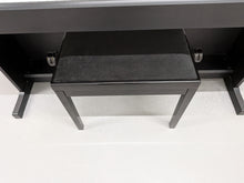 Load image into Gallery viewer, Yamaha Arius YDP-144 digital piano and stool in satin black stock nr 25401
