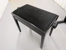 Load image into Gallery viewer, Yamaha Arius YDP-144 digital piano and stool in satin black stock nr 25401
