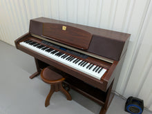 Load image into Gallery viewer, Yamaha Clavinova CLP-970 Digital Piano and stool in mahogany stock nr 25385

