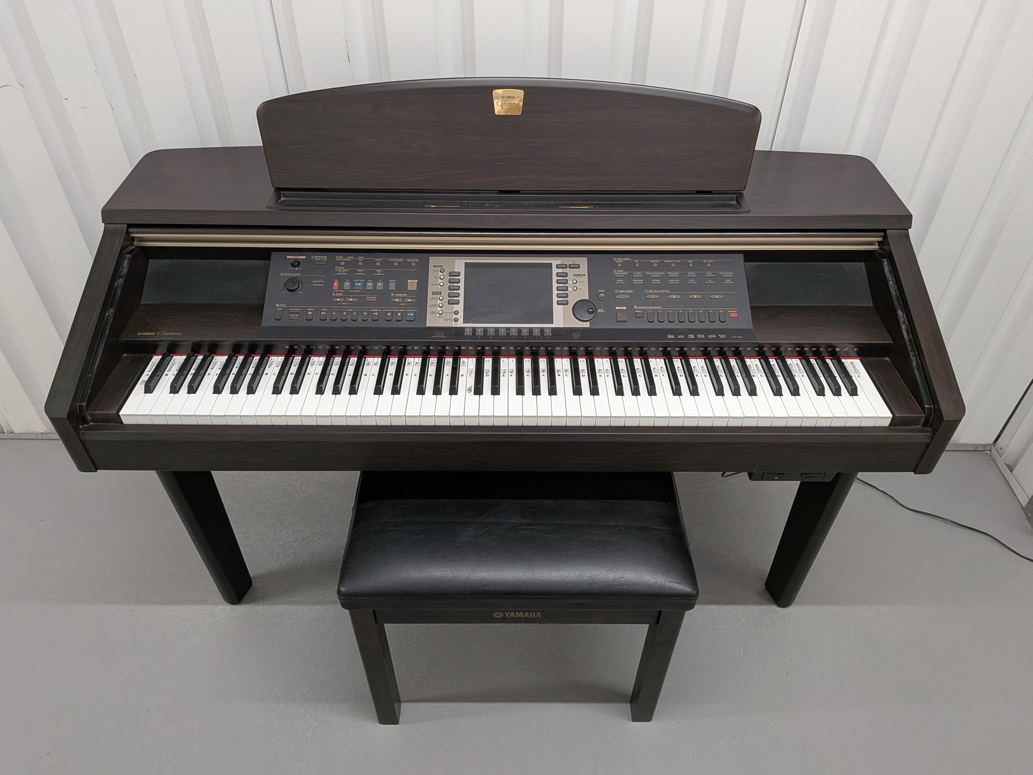 Yamaha Clavinova CVP-207 digital piano / arranger in rosewood