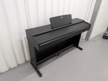Load image into Gallery viewer, Yamaha Arius YDP-145 digital piano in satin black finish stock #25389
